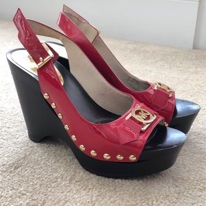 HOST PICK!!!Red Michael Kors Heels.